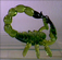 Scorpione Verde Erba L 430